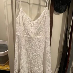 White lace lulu dress